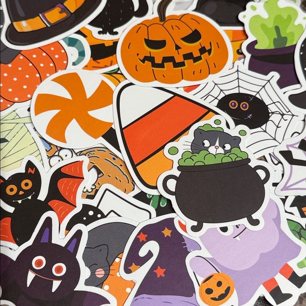 Halloween Themed Sticker Set - Picture 3 of 3